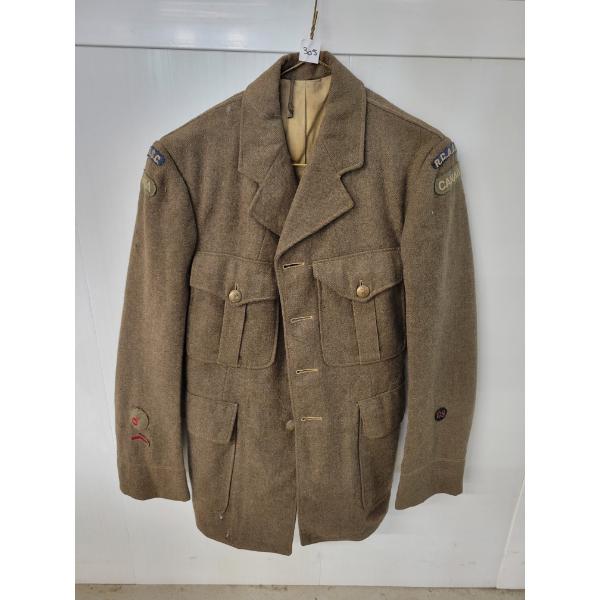WWII CDN RCASC SERVICE DRESS JACKET 