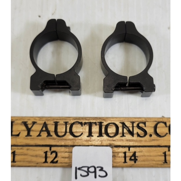 PAIR OF WEAVER 30MM RINGS