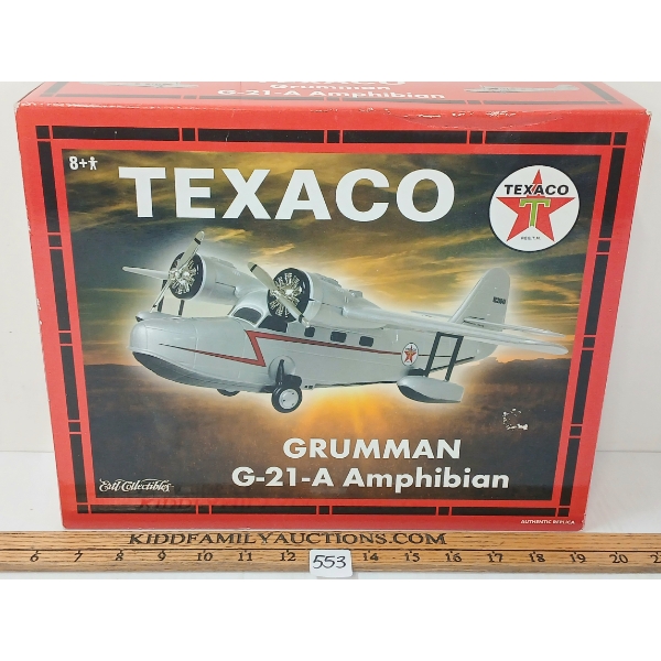 ERTL DIECAST TEXACO GRUMMAN G-21-A AMPHIBIAN COIN BANK