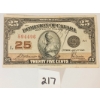 Image 1 : 1923 DOMINION OF CANADA 25 CENT SHINPLASTER