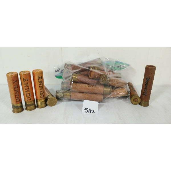 AMMO / DUMMIES: 26X MIXED 28GA - 2 3/4IN - #9C SHOT - INCL WINCHESTER RANGER & PAPER LABELS