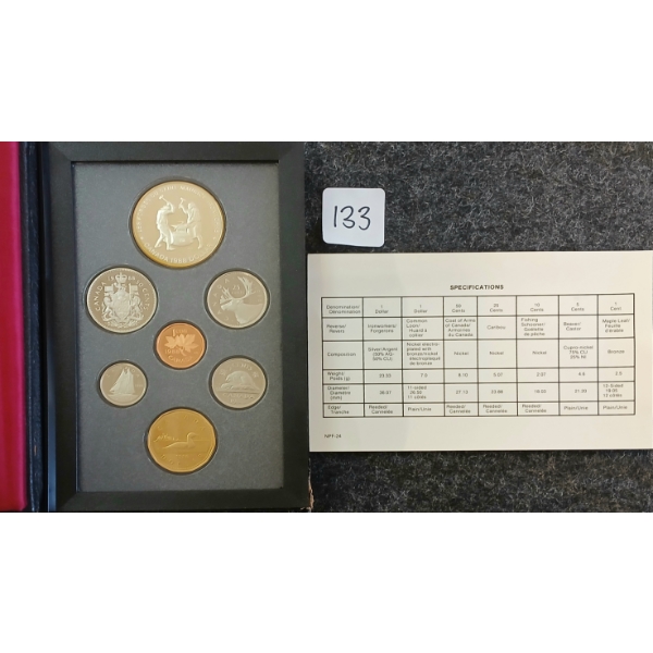 1988 RCM DOUBLE DOLLAR PROOF SET