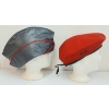 Image 3 : LOT OF 2 - ORIGINAL CULT LIP SERVICE CAP & RED BERET