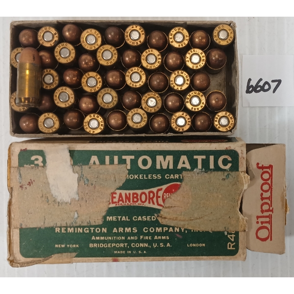 AMMO: 50X REMINGTON .380 AUTO - 95GR - METAL CASE