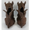 Image 5 : PAIR OF CAST GARGOYLE GARDEN STATUES