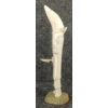 Image 5 : POLAR BEAR SPIRIT W/ KNIFE - SIGNED - STONE & BONE