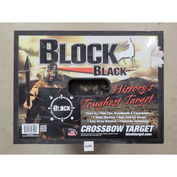 CROSSBOW TARGET - BLOCK BLACK 