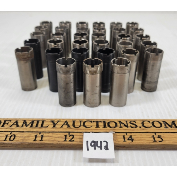 QTY OF BERETTA & BENELLI 12GA CHOKE TUBES