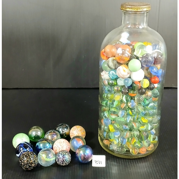 QTY OF MARBLES - 11LBS