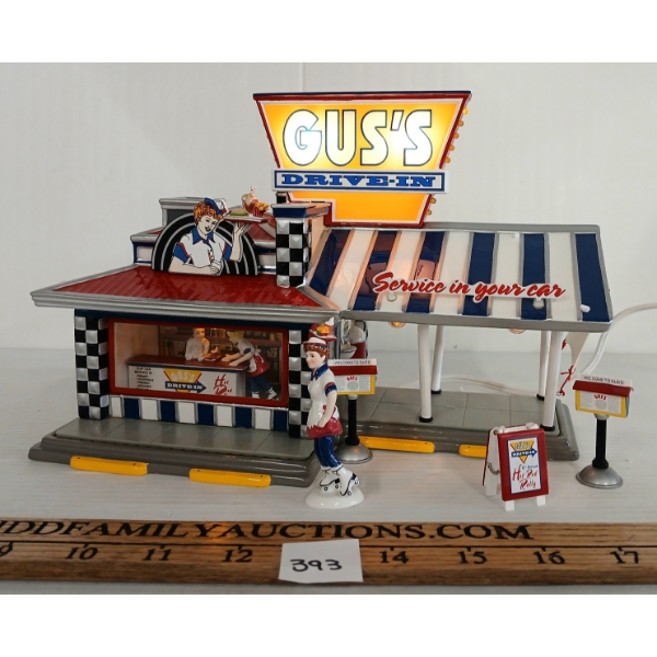 DEPARTMENT 56 GUS'S DRIVE-IN & SERVICE STATION