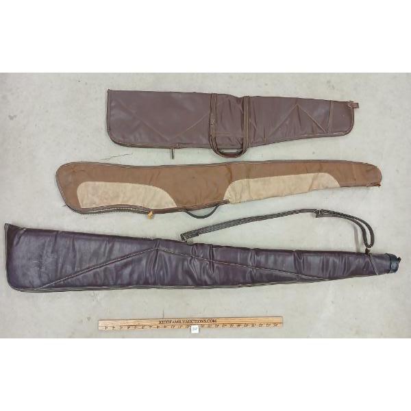 LOT OF 3 - SOFT LONG GUN CASES