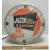 Image 2 : NESBITT'S ORANGE LIGHT UP CLOCK