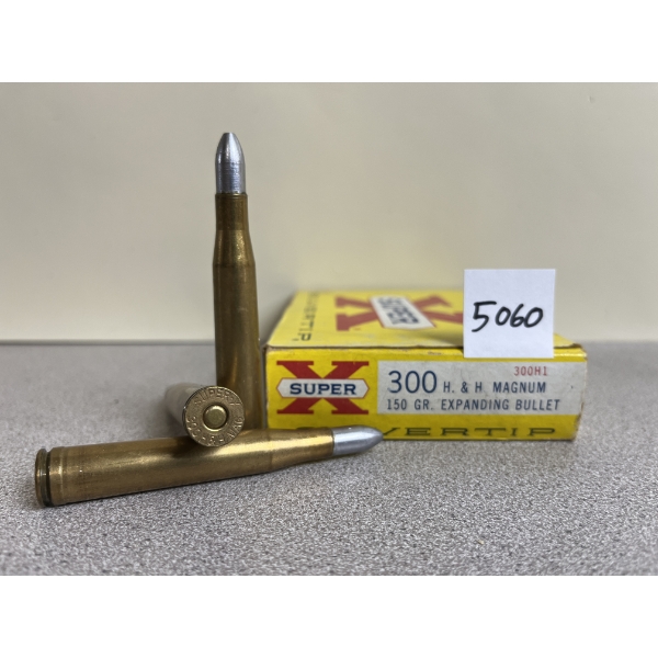 AMMO: 20X .300 H&H - HANDLOADS - 200GR CAST