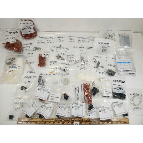 JOB LOT - CONN PLUGS, WEDGES & TERMINALS, ETC.