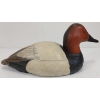 Image 4 : CANVASBACK HEN DECOY BY H. WOOD - CIRCA 1989