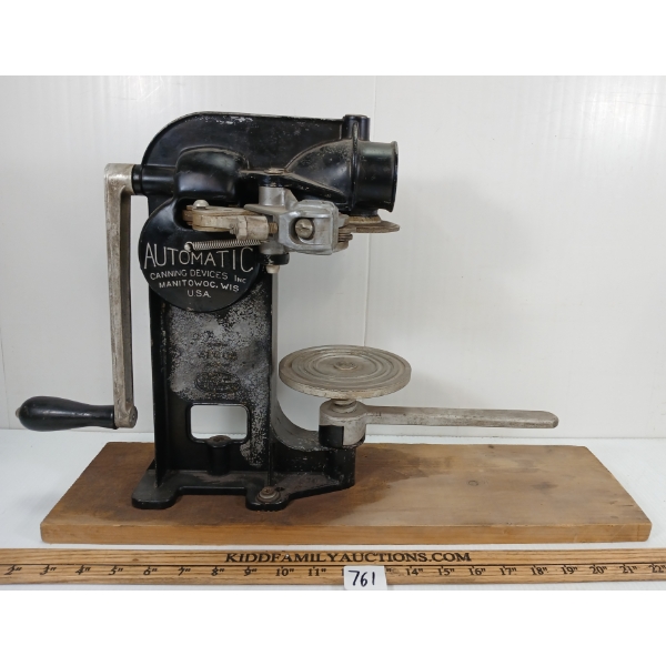 GOOD HOUSEKEEPING INSTITUTE AUTOMATIC CANNING DEVICE 