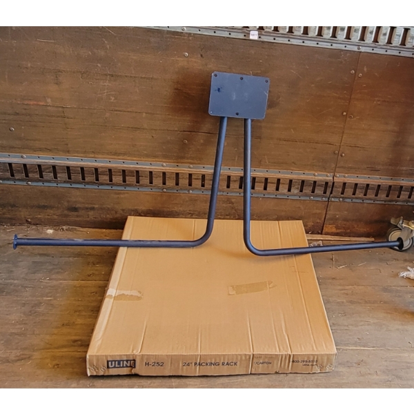 LOT OF 2 - 24IN WALL MOUNT PACKING RACKS