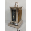 Image 4 : 1890 GERMAN CARRIAGE 30HR MUSICAL ALARM CLOCK