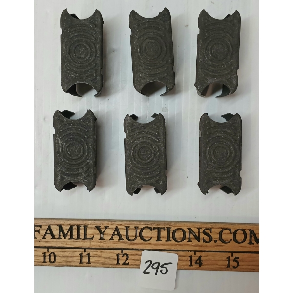 LOT OF 6 - M1 GARAND EN BLOC CLIPS