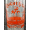 Image 4 : KNIGHT CLUB SELTZER WATER - CLEAR ACD LABEL - 26OZ SELTZER BOTTLE