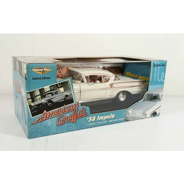ERTL AMERICAN GRAFFITI DIECAST 1958 IMPALA MODEL - SEALED