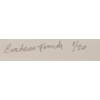 Image 5 : "WINDOW ABSTRACT #1" BY GRAHAM FRENCH - FRAMED GICLEE TONED PRINT ON WATERCOLOUR PAPER