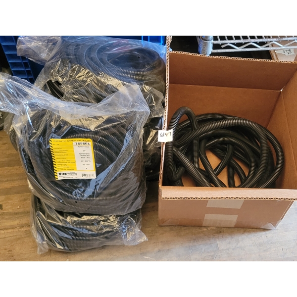 QTY OF SPLIT TUBING - INCL 3/8" & 1/2"