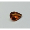Image 1 : NATURAL ORANGE SPESSARTITE GARNET - PEAR