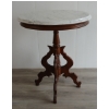 Image 4 : EASTLAKE STYLE MARBLE TOP PARLOR TABLE
