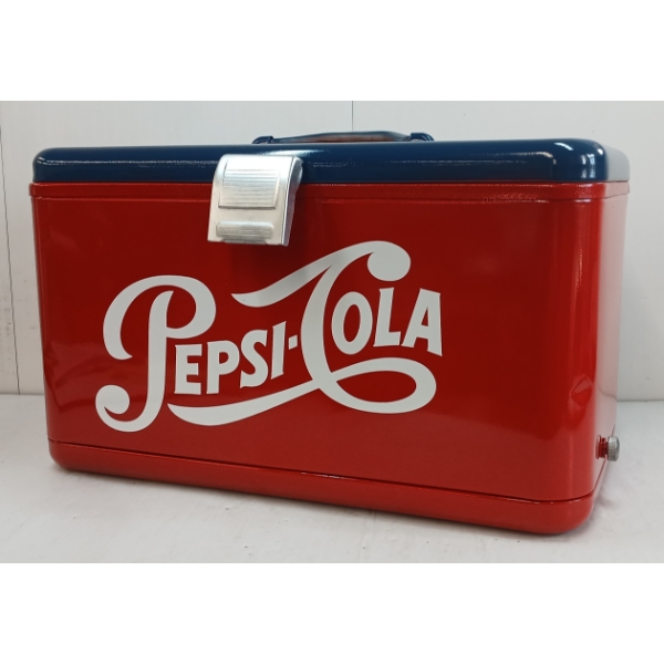 PEPSI-COLA THERMOS COOLER - RESTORED