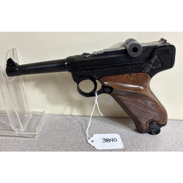 ERMA WERKE MODEL KGP IN .22 LR - DEACTIVATED 