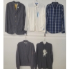Image 2 : LOT OF 5 - MEN'S HOODIE, BUTTON-UP SHIRTS & JACKETS - MFG WESC, DEUS EX MACHINA, ETC