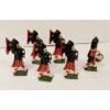 Image 2 : BRITAINS SOLDIERS LEAD FIGURES - NO. 2109 HIGHLAND BLACKWATCH PIPE BAND