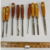 Image 1 : LOT OF 9 - ASHLEY ISLES WOOD TURNING TOOLS