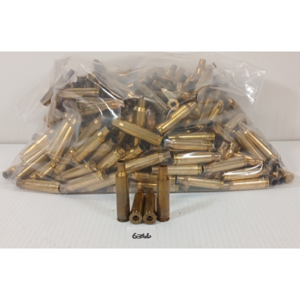 BRASS: QTY OF 6MM REM, 7MM-08 REM & .308 WIN - 9.5LBS