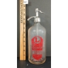 Image 1 : LASSERS CARBONIC WATER - CLEAR ACID-ETCHED STIPPLED - SELTZER BOTTLE