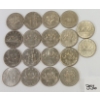 LOT OF 18 - CDN DOLLAR COINS - INCL 1968, 1968 & 1970