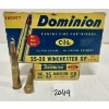 Image 1 : AMMO: 40X CIL .25-35 WIN - 117 GR SP