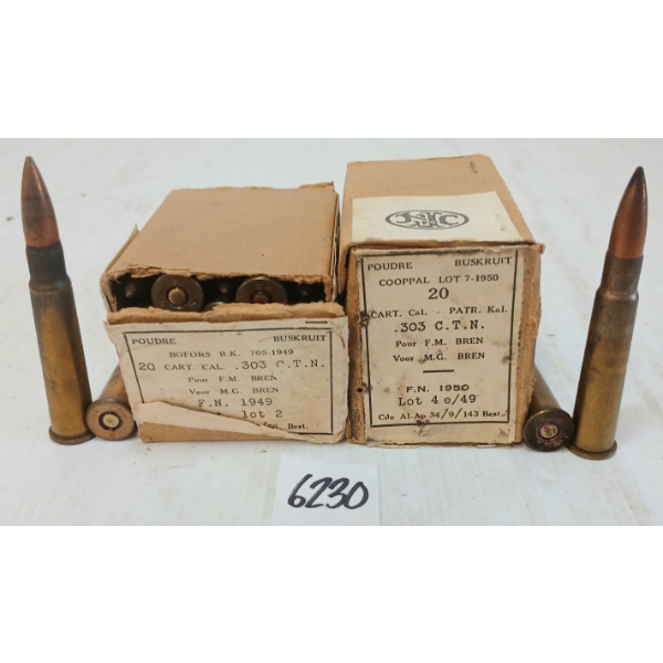 AMMO: 40X WWII CDN MILITARY .303BRITISH