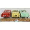 Image 5 : LOT OF 3 - MBI DIECAST 1955 CHEVROLET CORVETTE ROADSTER, 1955 & 1957 CHEVROLETTE CORVETTE MODELS