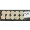 Image 2 : LOT OF 10 - 1962 CDN 10 CENT COINS