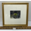 Image 1 : GARDEN SCENE BY L. GERALD(?) - FRAMED WATERCOLOUR ON PAPER