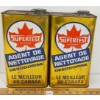 Image 3 : LOT OF 2 - SUPERTEST CLEANING SOLVENT GAL CANS