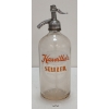 Image 1 : HARVILLA'S SELTZER - CLEAR ACD LABEL - 28OZ SELTZER BOTTLE