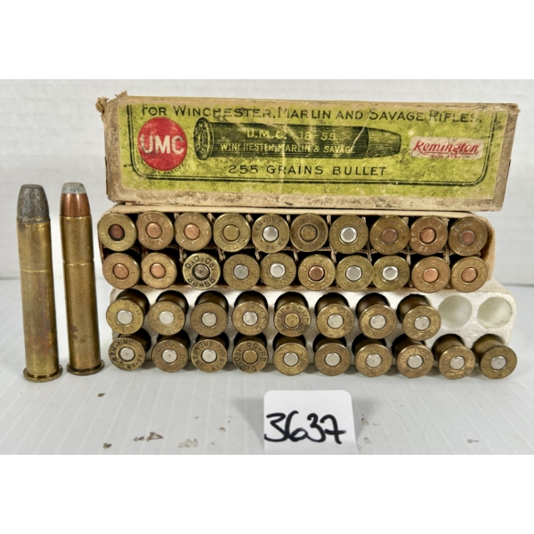 AMMO: 40X MIXED .38-55 WIN - SP & LFP