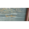 Image 3 : WINTER MOUNTAIN SCENE BY G. WHITMAN - FRAMED OIL ON CANVAS