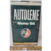 Image 2 : B/A AUTOLENE MOTOR OIL CAN -2GAL
