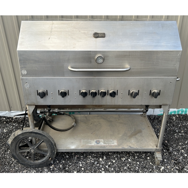 CROWN COMMERCIAL BBQ - STAINLESS
