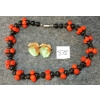 Image 1 : LOT OF 2 - BEADED APPLE NECKLACE & APPLE BROOCH
