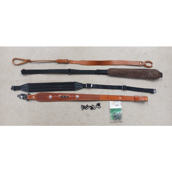 QTY OF SLINGS & SWIVELS